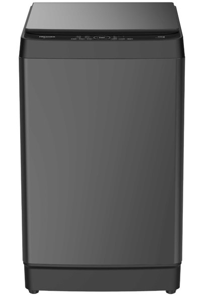 Hisense غسالة ملابس ذات تحميل علوي، بدون مجفف، سعة 12 كجم، 8 برامج، لون رمادي - WT3K1222UT6
