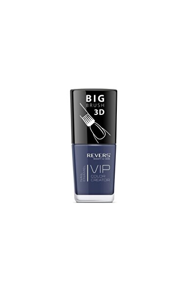 Revers Vip Nail Polish, 3D, Reverse, blue, Glossy, 12 ml, No. 010