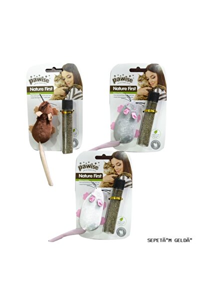 Pawise Spt-Gld Toy (210302) Catnip Mouse
