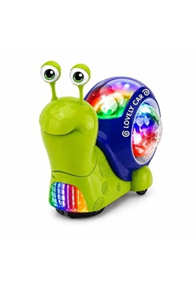 Toy Melc interactiv care alergă rapid, cu muzică, lumini și mișcare