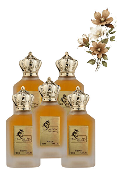 ILLIMITATA 5 Pieces Roses Vanille Perfume 100 ML