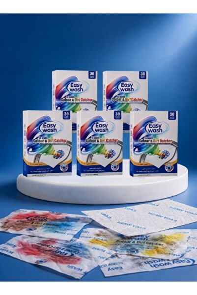 Easy Wash Easywash Color Protection Laundry Sheets |   Premium Plus 5 Packs (...