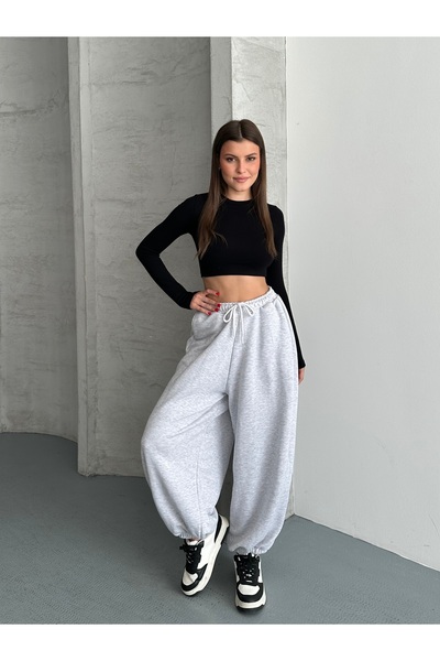 Rabi Shine KADIN 3 İPLİK ŞARDONSUZ ŞALVAR MODEL EŞOFMAN ALTI