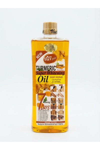 Veet Gold Veet Gold Turmeric Super Whitening Oil Skin Lightening & Body Repai...