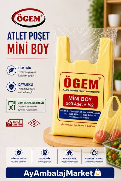 Ögem 500 Adetli Süper Mini Sarı