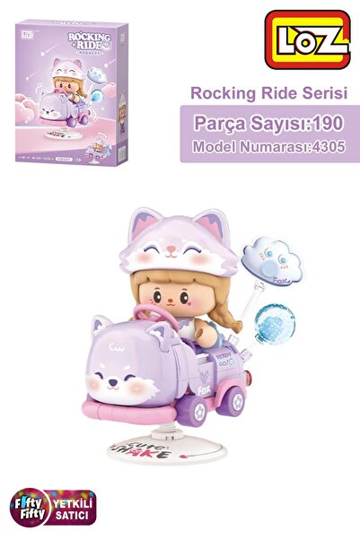 Loz Lz-4305 Fox Sallanma Drive 190 Piece Block Toy