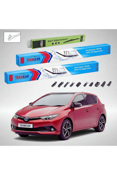TEAMCAR Υαλοκαθαριστήρες Toyota Auris E18 Hatchback 2012-σήμερα |   Σετ Εμπρό...