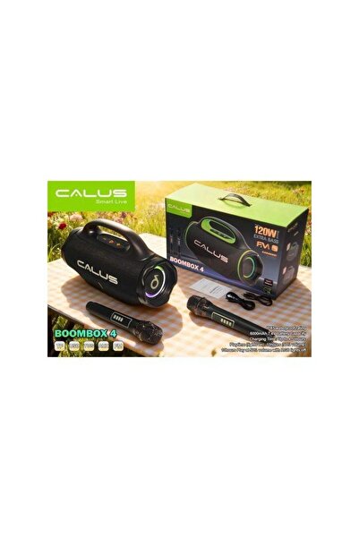 calus BoomBox 4 High-End Bluetooth Speaker with Karaoke 120W with 2 Professio...