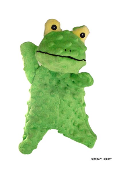 Eastland Spt-Gld Öten Plush Dog Toy, Frog (224002) 20 cm