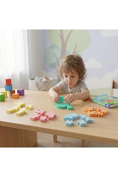 Kids 5’li Hayvanlar 3D Puzzle Seti