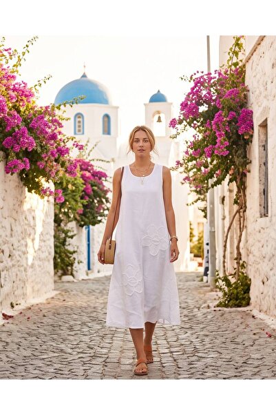 Bodrum Otantik Papatya Elbise