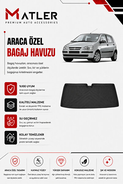 Hyundai Getz 2004 Model Bagaj Havuzu