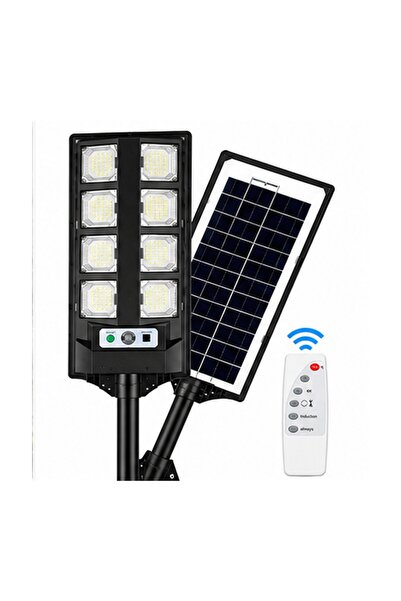 OEM Lampa Solara LED Exterior BK260-8, 55 cm, 8 Module LED, Telecomanda, Pano...