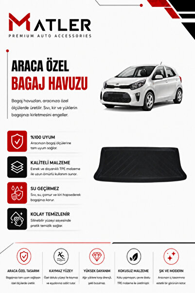 Kia Picanto 2026 Model Bagaj Havuzu