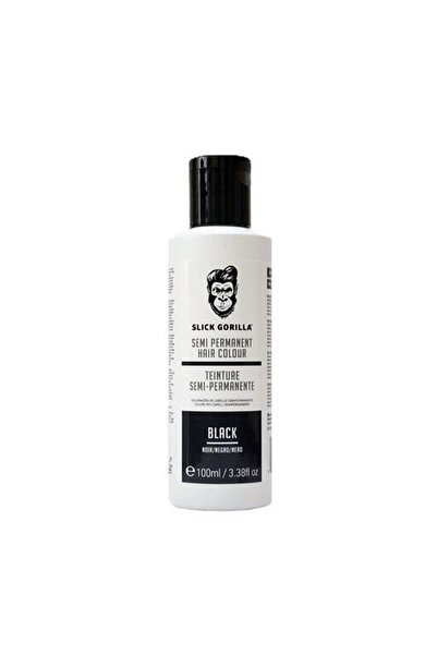 Slick Gorilla ΗΜΙΜΑΝΤΥΧΗ ΒΑΦΗ ΜΑΛΛΙΩΝ ΜΑΥΡΟ 100 ML