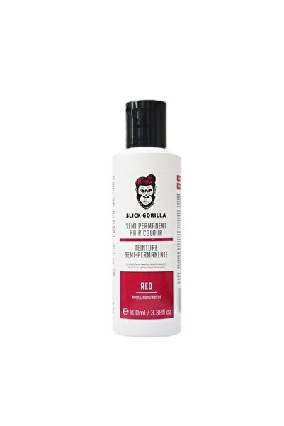 Slick Gorilla ΗΜΙΜΑΝΤΥΧΗ ΒΑΦΗ ΜΑΛΛΙΩΝ ΚΟΚΚΙΝΟ 100 ML