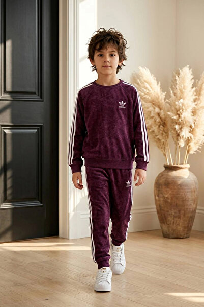 Kidmark Çocuk Modası طقم أطفال للجنسين مصنوع من القطن بنسبة 100%