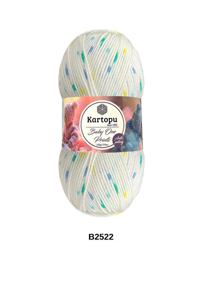 hobi dünyası evim 1 Piece Kartopu Baby One Prints 100 Grams 250 Yards Baby Bl...