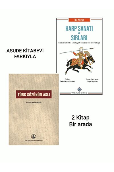 Türk Tarih Kurumu Yayınları Harp Sanatı ve Sırları Kitabü't-Tedbirati' s-Sultaniyye Fi Siyaseti' s-Sınâ'ati'l-Harbiyye ve Türk Sözünün Aslı: Ankara