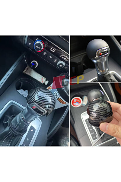 GCP German Car Parts AUDİ A3 8v Karbon Vites Topuzu Kaplaması - Audi A1 Akses...