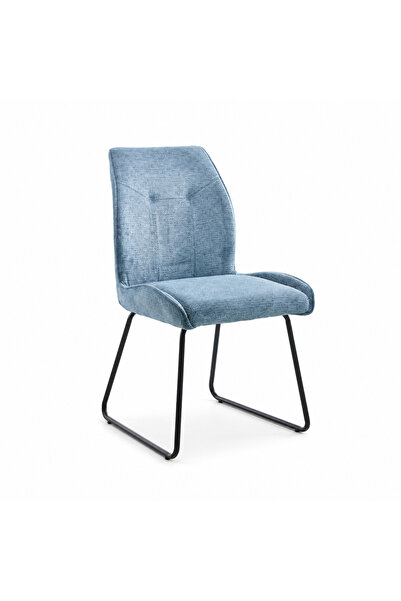 Generic Light Blue and Navy Blue Gradient Chair