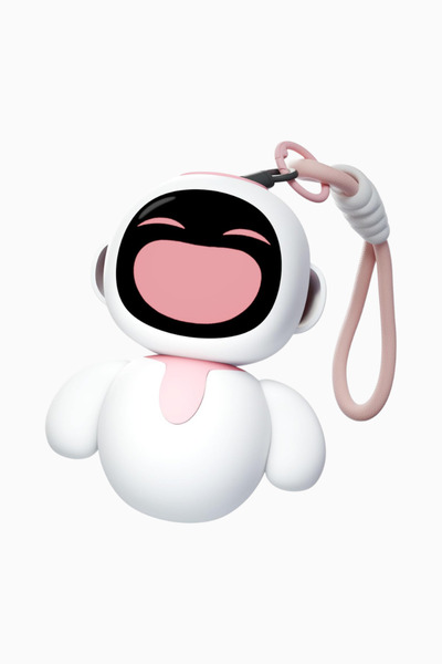 energizelab Coral Pink AI Robot Eğlenceli Taşınabilir Akıllı Arkadaş - Rose Q...