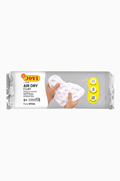 Jovi Air Dry Modeling Clay White 500g 85 Premium - 500 g
