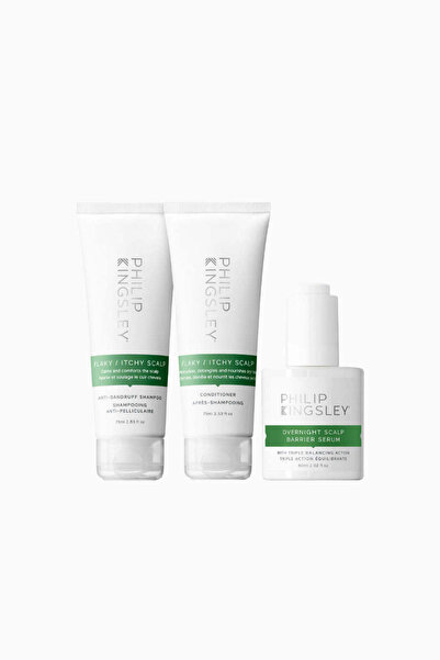 PHILIP KINGSLEY Scalp Soothing 3-Piece Dandruff and Sensitive Scalp Care Set ...