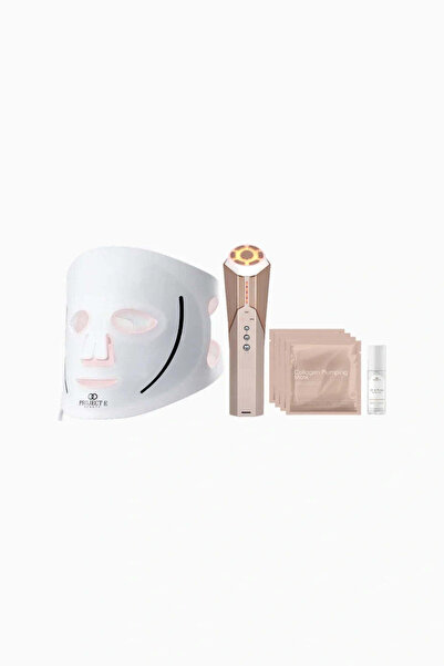 Project E Beauty Collagen Curator Led and Facial Shaping Care Set - Set of 4