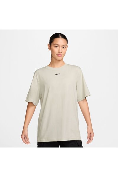 Nike W NSW TEE ESSNTL LBR FD4149-072 Εκρού