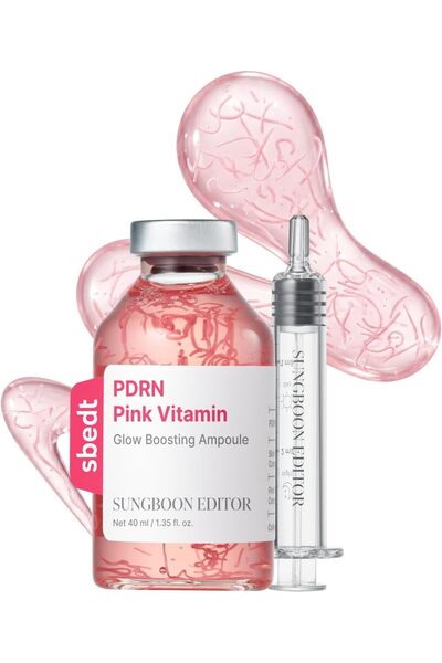 SUNGBOON EDITOR Glow Intensive PDRN Ampoule, Copper Peptides & Vitamin B12 Se...
