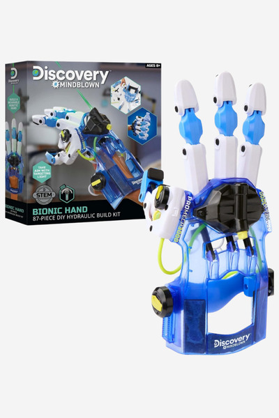 Discovery Mindblown 87 Piece Hydraulic Bionic Hand Stem Kit Fun & Educational