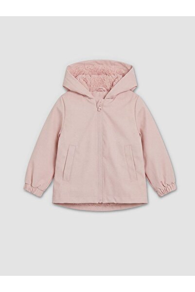 LC Waikiki LCW baby Pembe Su İtici Kız Bebek Mont