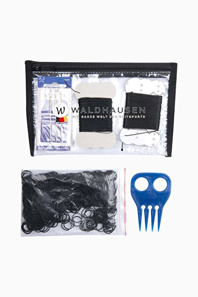 waldhausen Horse Mane Knitting Set - Black