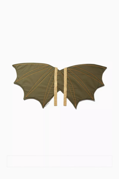 FABELAB Dragon Wings, Kids Costume & Imagination Costume - Green