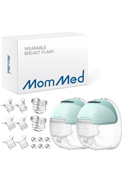 MOMMED Electric Breast Pump, 3 Modes, 12 Levels, Portable and Quiet