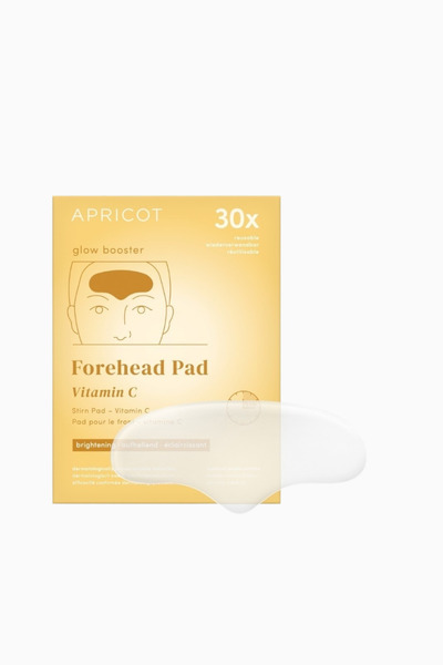 Apricot Reusable Forehead Pad with Vitamin C, Anti-Blemish and Anti-Wrinkle S...