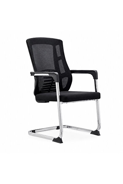 Generic Black Color Mesh Waiting Chair