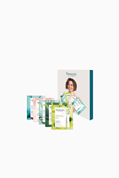 Thalgo Renewing Shot Mask Set, Moisturizing, Revitalizing, and Anti-Aging She...