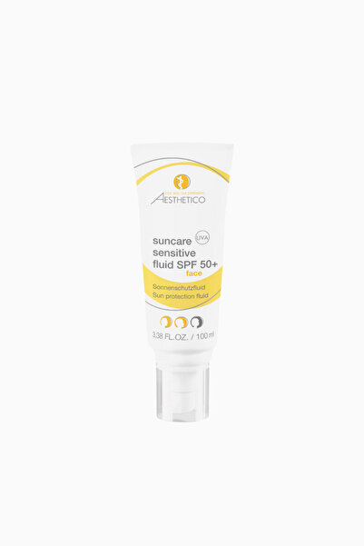 Aesthet Suncare Sensitive Fluid Spf 50+, High Protection Sunscreen for Sensit...