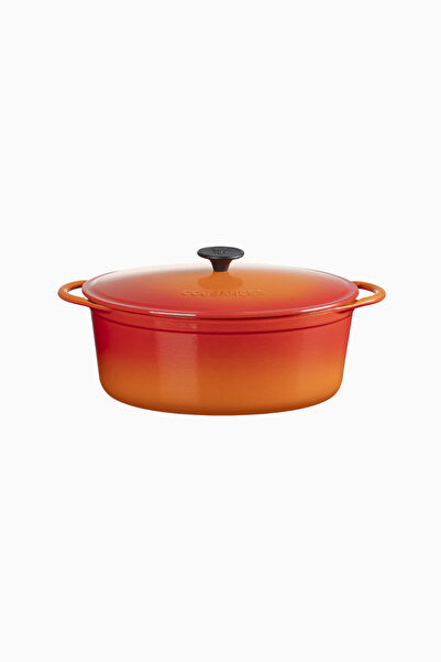 Le Creuset Oval Döküm Tencere 29 cm - Turuncu