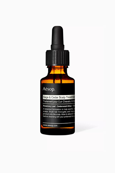 Aesop سيج آند سيدر للعناية بفروة الرأس 25 مل، نكهة المريمية والخشب العطري - 2...
