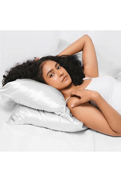 QIYUE Satin Pillowcase Set Silky Soft and Cooling