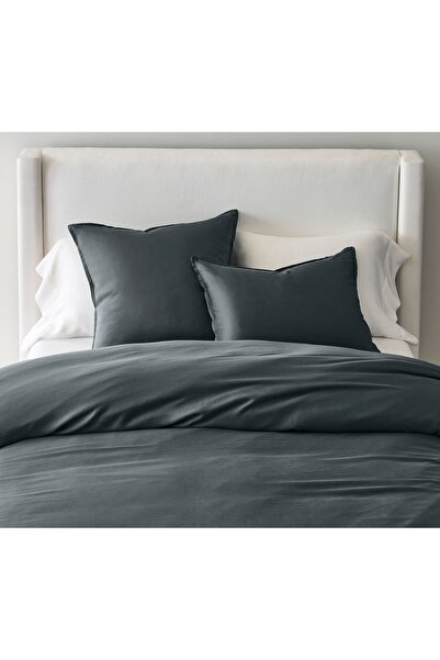 Pottery Barn Casual Tencel Duvet Cover, Blue, Oeko-Tex ®   Standard 100 Certi...