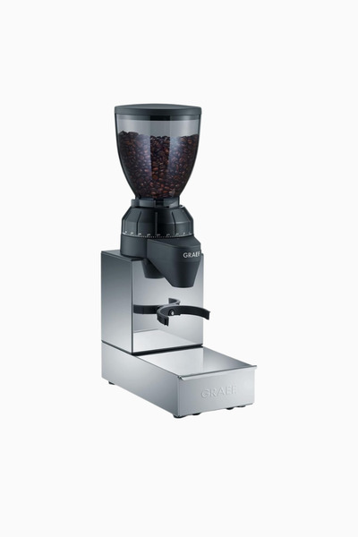 Graef Cm850 Coffee Grinder, 40 Levels, Stainless Steel - Silver