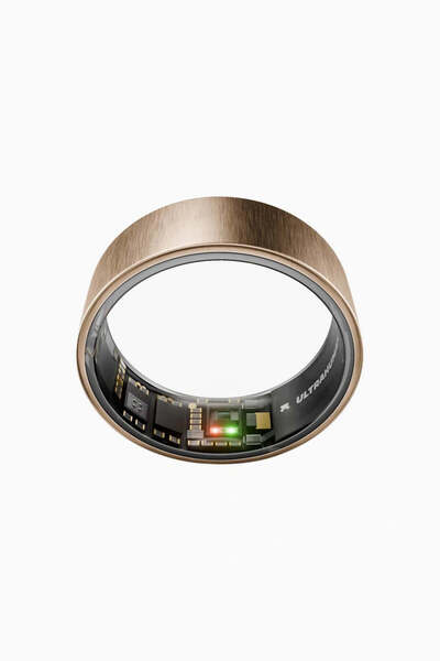 Ultrahuman Ring Air Fırçalanmış Rose Gold 7 Numara Akıllı Yüzük - Rose Gold, 7