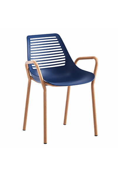 Generic Plastic Chair Dark Blue