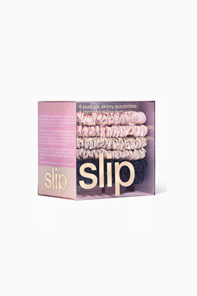 Slip مجموعة ربطات شعر حريرية فاخرة مكونة من 6 قطع، لا تسبب تلفًا للشعر وتجعله...