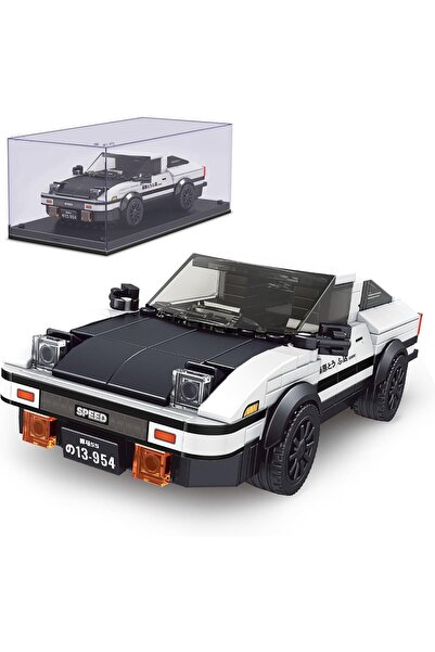 mouldking Technic Speed Champions Ae86 Race Car Model Set, 399 Pieces with Ac...