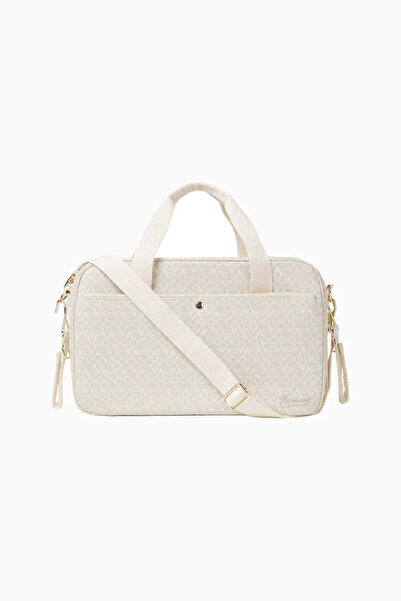 BONPOINT Baby Denver Printed Baby Care Bag - Beige